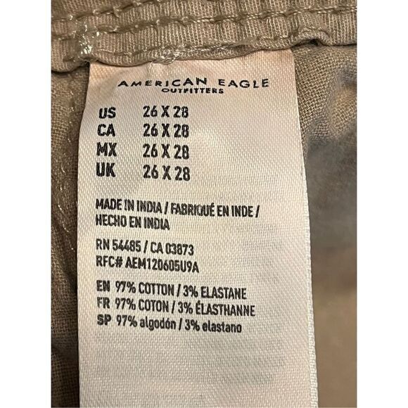 American Eagle ne(x)t level flex original straight size 26 x 28 nwt (2251) - Picture 7 of 7